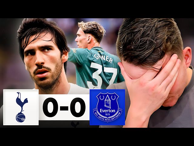 DISGRACE!🤬WE ARE IN BIG TROUBLE! Tottenham 0-0 Everton 