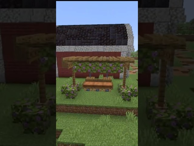 Build a SUPER Cute Minecraft Swing #minecraft
