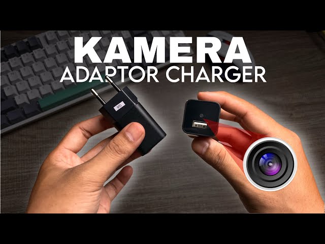 HIDDEN CAMERA WITH ADAPTOR CHARGER MODEL ⁉️ | Q6 camera adapter charger review and tutorial