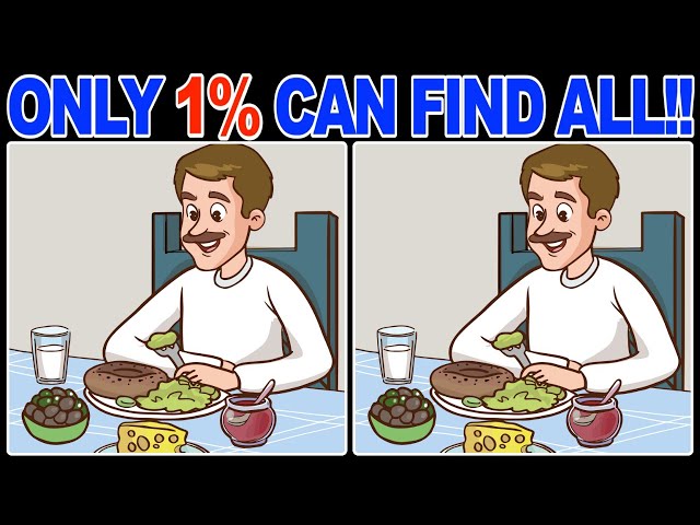 【Spot & Find the differences】🚨HARD but Rewarding!! Enjoy the Challenge of Spot the Differences!