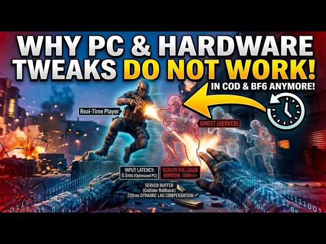 Why OS & Hardware Tweaks Doesn't Make You Competitive in COD/BF6 Any More