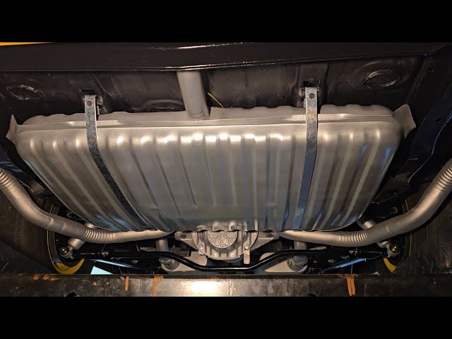 A body Dorman fuel tank and sender installation. 2024 Rallye 350 Restoration Part 14.