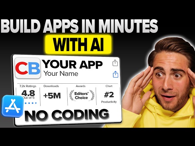 This No-Code Tool Makes & Publishes Mobile Apps in Minutes (Works for iOS & Android)