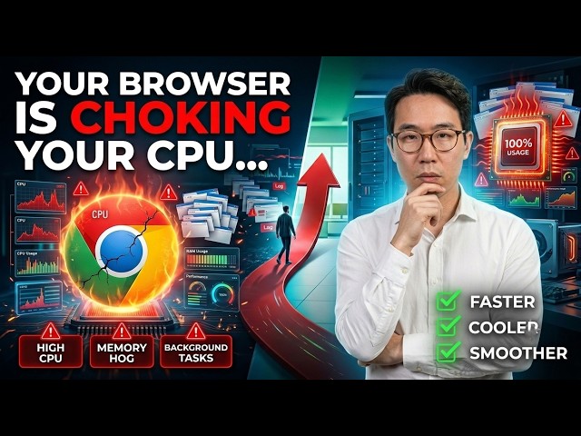 WHY YOUR WEB BROWSER IS SECRETLY CHOKING YOUR CPU PERFORMANCE