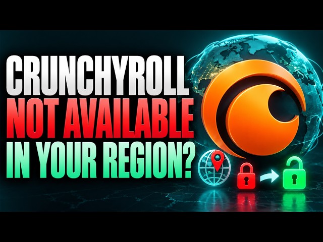 How To Fix Crunchyroll Not Available in Your Country! Tutorial