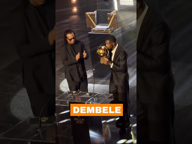 Dembele Ballon D'or Winner for 2025 #shortvideos #dembele #shorts #ballondor #football #sports