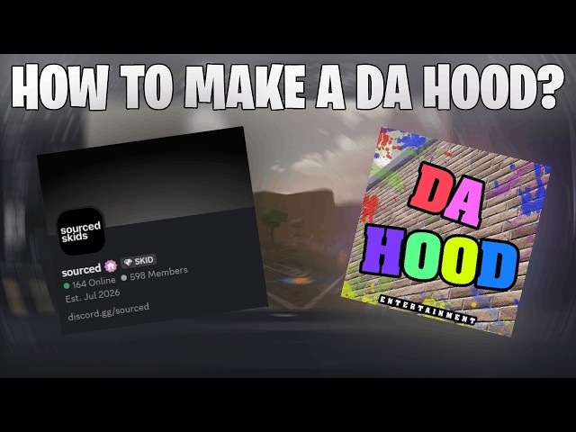How To Make A Da Hood Remake! [WORKING]