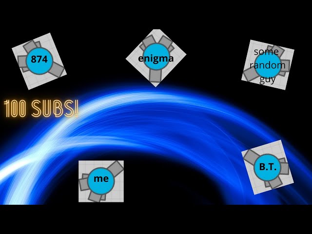 Ram Booster FFA SBX with Friends || Diep.io