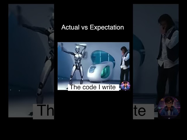 Expectation vs Reality 😭 Code Output Be Like #coding #programming #Shorts #developer #coder