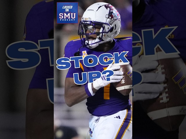 BREAKOUT: Yannick Smith could have a HUGE SEASON for SMU #smufootball