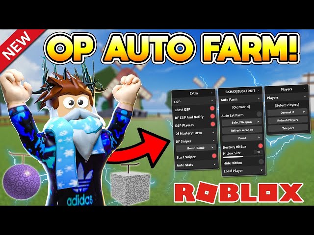 How To Auto Farm In Blox Fruits (OP Script!) ROBLOX