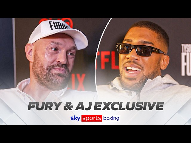 AWKWARD Tyson Fury interview & Anthony Joshua fight prediction 👀