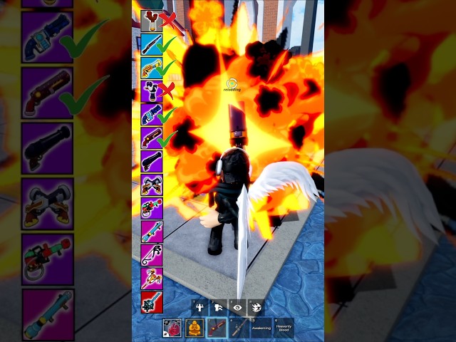 🔥🎯 No One Talks About This Weapon Range…  #roblox #bloxfruit