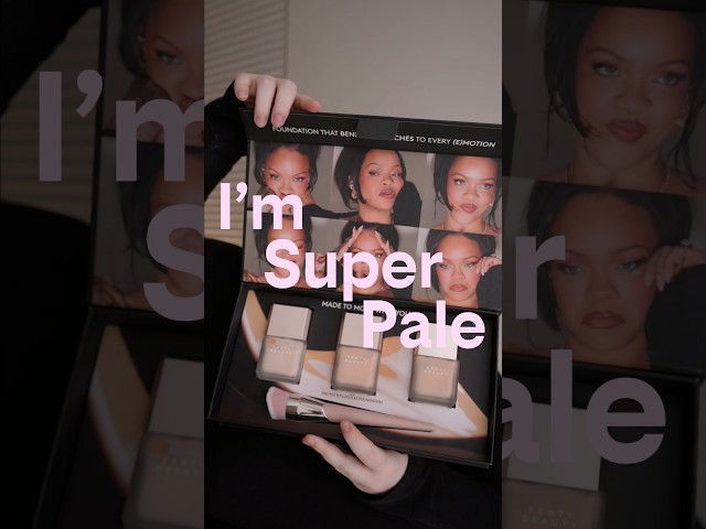 I tried the NEW Fenty Beauty Foundation OVER a year ago?! | Pale Girl Makeup