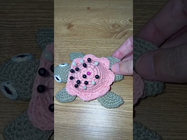 Aahh it's so cute 🐢 what should I crochet next?  #crochet #turtle #creative