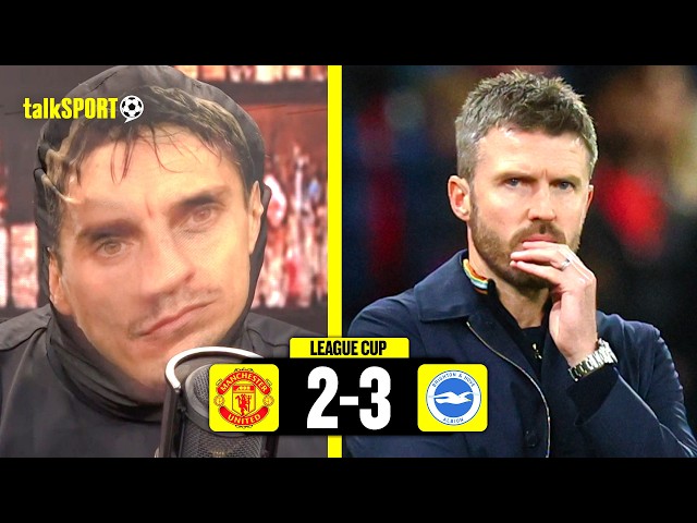 "CARRICK'S NOT THE GUY!" Jason Cundy & Jamie O'Hara REACT to Man United's loss to Brighton!