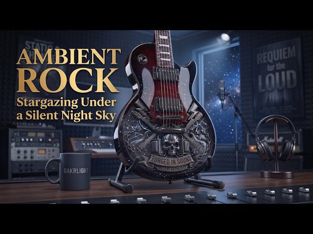 Ambient Rock Instrumental | Stargazing Under a Silent Night Sky