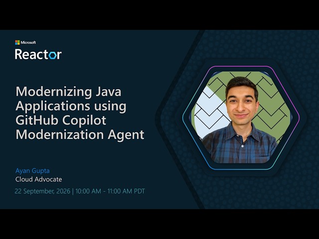 Modernizing Java Applications using GitHub Copilot Modernization Agent