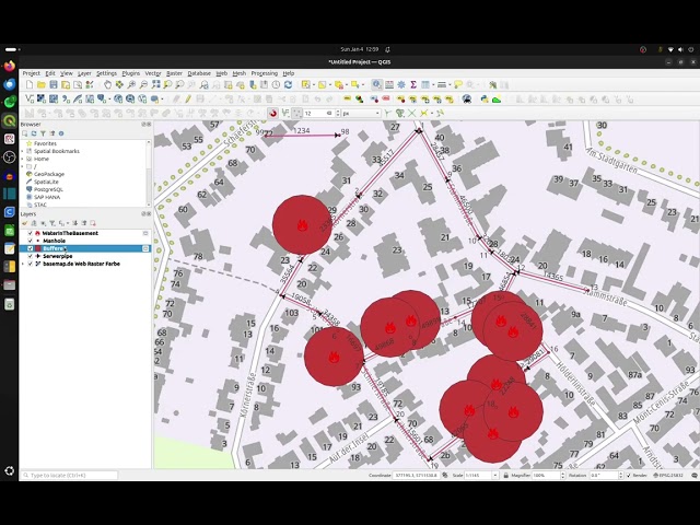 #66 QGIS - This is an easy way to count polygons over lines