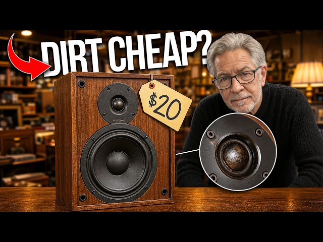 5 Vintage Speakers Nobody Wants Right Now (Big Mistake!)