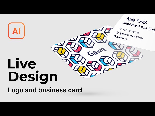 How to design a logo and business card in Illustrator