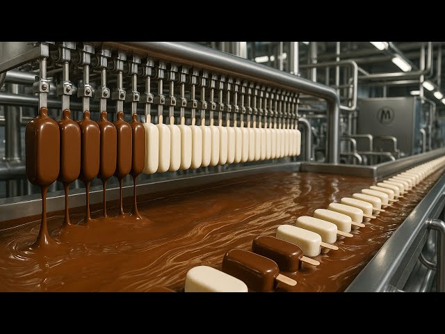 How MAGNUM Ice Creams Are Made | Inside the Ice Cream Factory Process