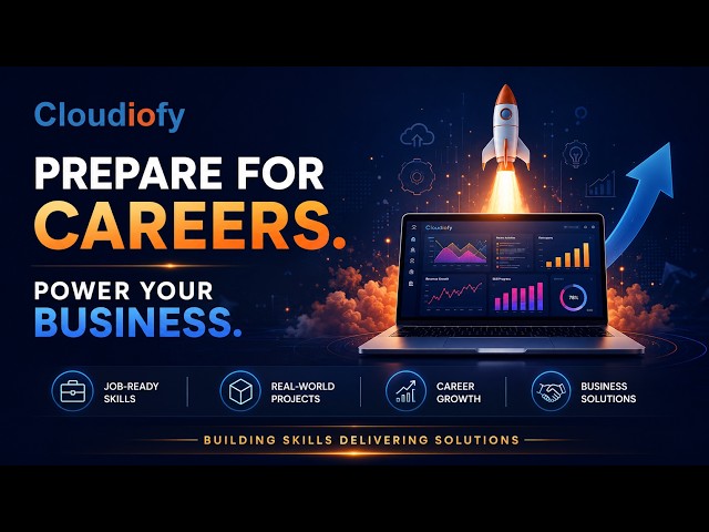 Cloudiofy Launch | Building Skills, Delivering Solutions