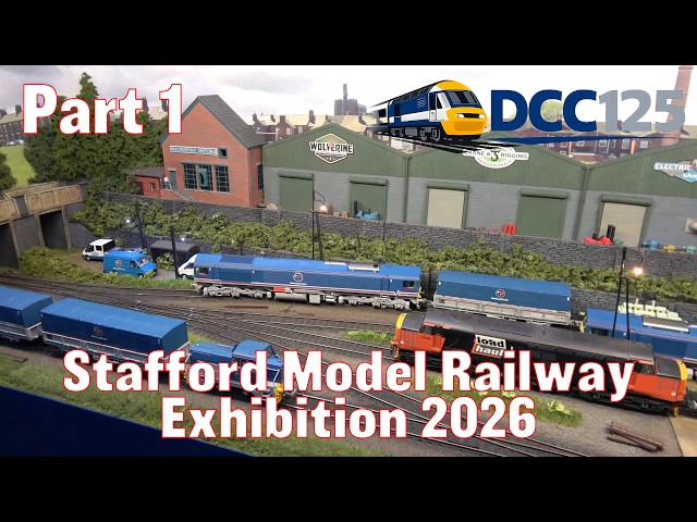 Stafford Model Railway Exhibition 2026 - Part 1