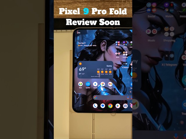 Pixel 9 Pro Fold Review Coming Soon! #shorts