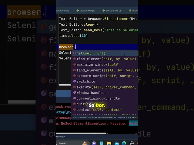 👉 How to Exit an iframe in Selenium | Testers Must Know