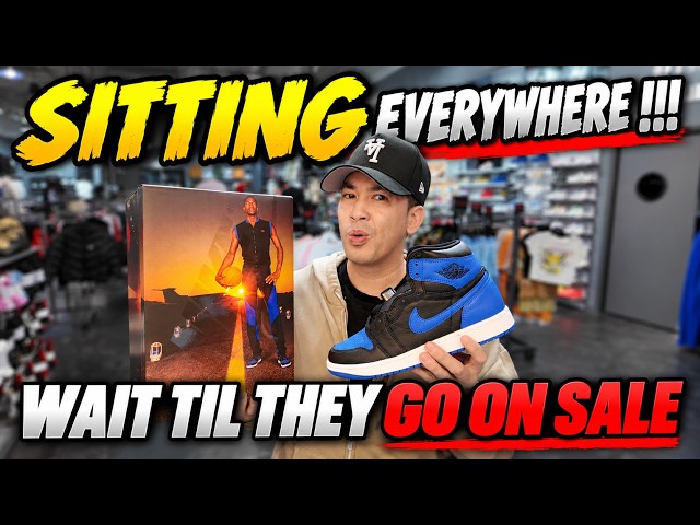 JORDAN 1 ARE DEAD !!! SITTING EVERYWHERE JORDAN 1 ROYAL PICK UP VLOG