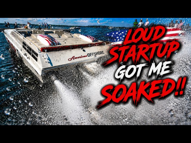 LOUD STARTUP!! | I Got BLASTED by This Boat’s Exhaust!
