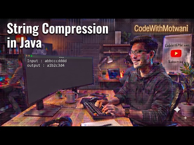 String Compression in Java | Java Coding Interview Question