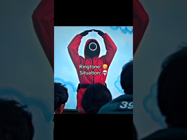 Ringtone situation #squidgame #viralvideo #ringtone