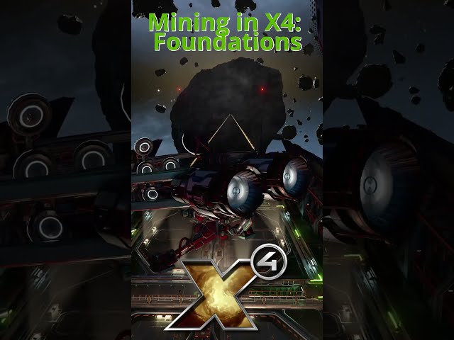 Have you tried mining in X4 Foundations the fast, quick and easy way #gaming #space #x4foundations