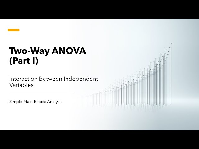 Two Way ANOVA With Interaction | Simple Main Effects | SPSS Statistics (PART I)
