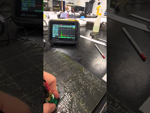NDT Ultrasonics Lamination Check