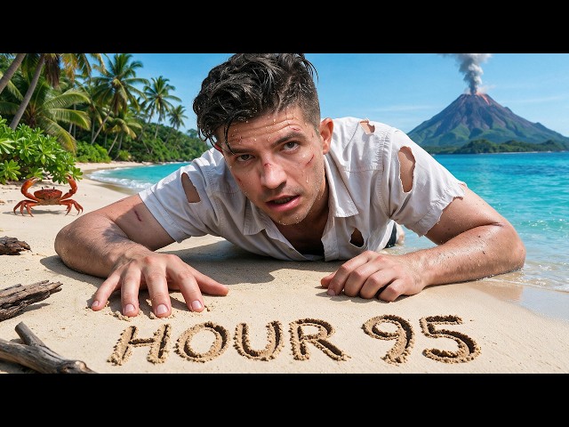 Surviving on a Deserted Island for 100 Hours! - FULL MOVIE