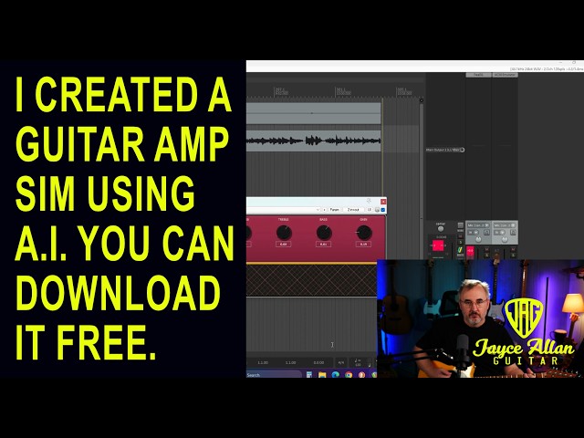 I Created A Guitar Amp Sim Using AI! You Can Download It FREE.