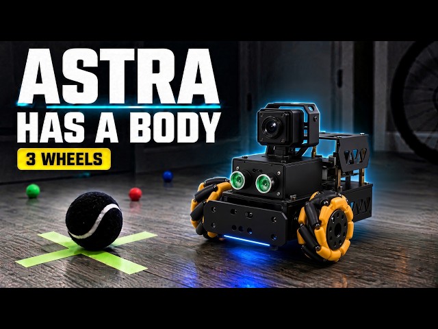 I Gave Astra a Robot Body… With a Missing Wheel