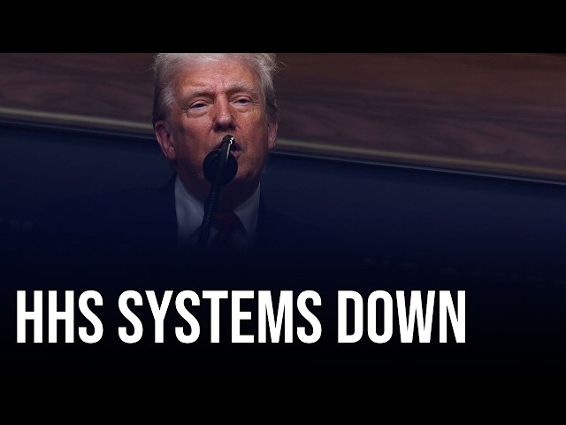 HHS Computer Crash Sparks Chaos Across Trump Administration Staff