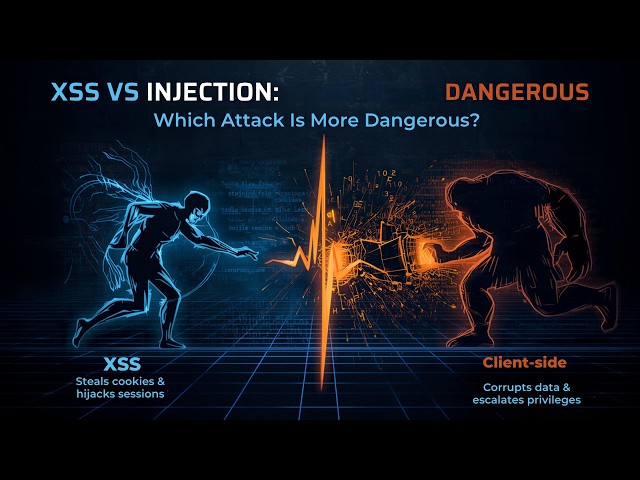 XSS vs SQL Injection: Which Attack Is More Dangerous?