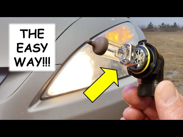 How to Change Headlight Bulb in a Honda Accord 2003-2007