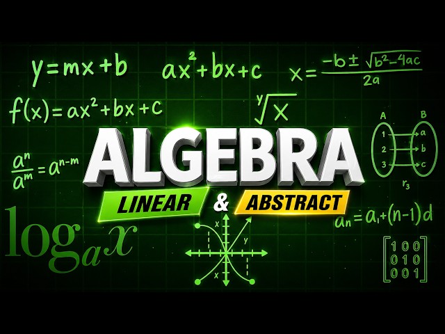 Algebra Explained Like You Are 5 Years Old