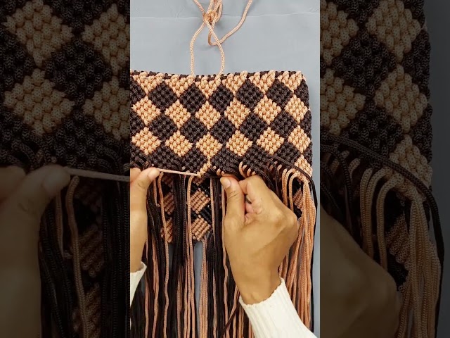 macrame Bag #macramebag #macrame