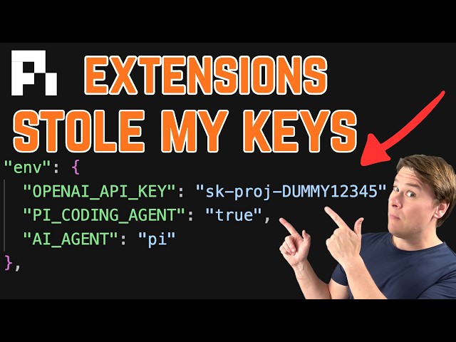Pi said the repo was clean. My API keys leaked anyway.