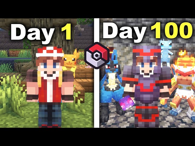 I Spent 100 Days in Minecraft’s Hardest Pokemon Modpack