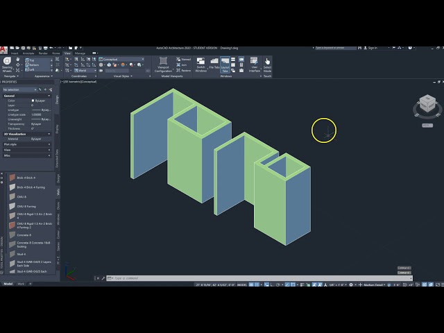 AutoCAD Architecture 2020 Basics