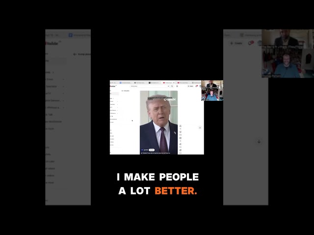 Trump: 'I make people better' #substack #shorts
