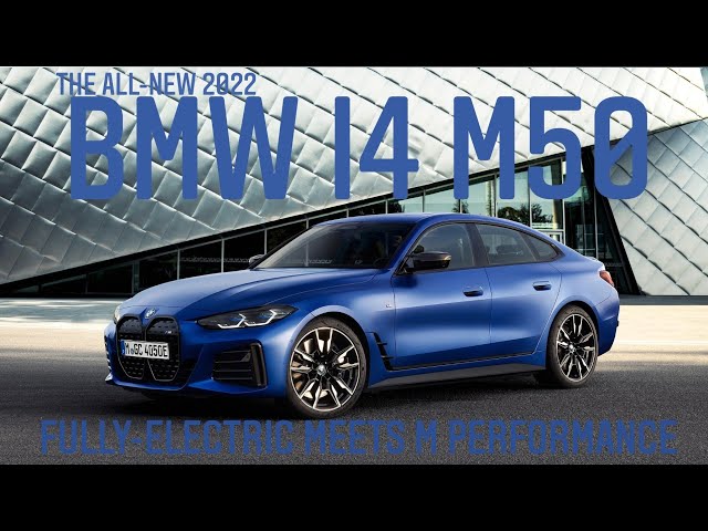 The All-New First-ever 2022 BMW i4 M50 | Driving, Colors, Wheels, Upholstery, Trims & Price | WOCI